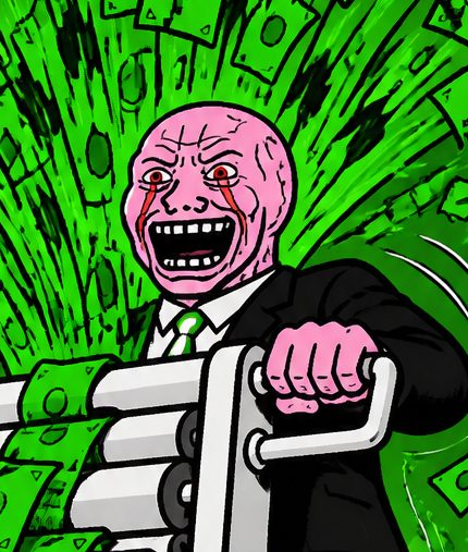 the man at the crank